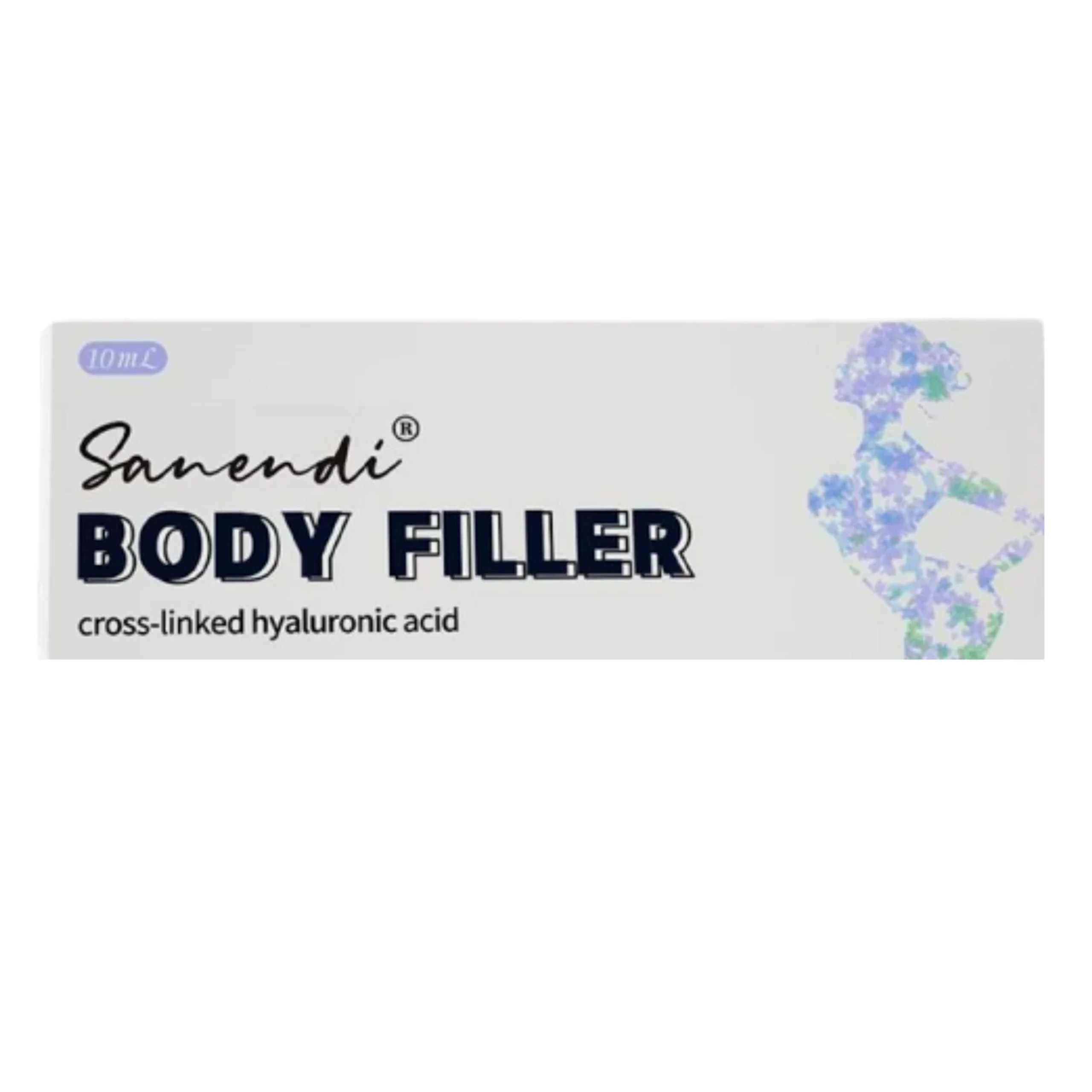 SANENDI BODY FILLER Relleno Corporal con Ácido Hialurónico (AH), Volumen y Contorno no Invasivo, Reafirmación y Modelado Corporal Profesional